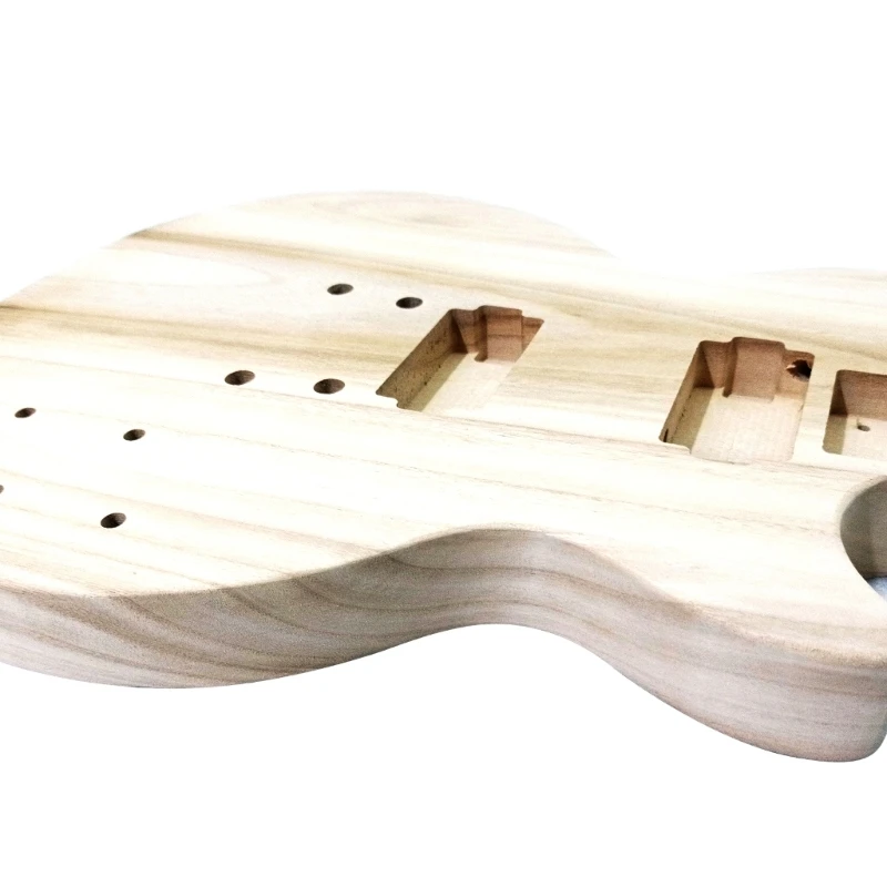 Barrel DIY Electric Guitar Barrel Body Replacement Body Unfinished Maple Guitar Body Blank Guitar for Guitar DropShipping