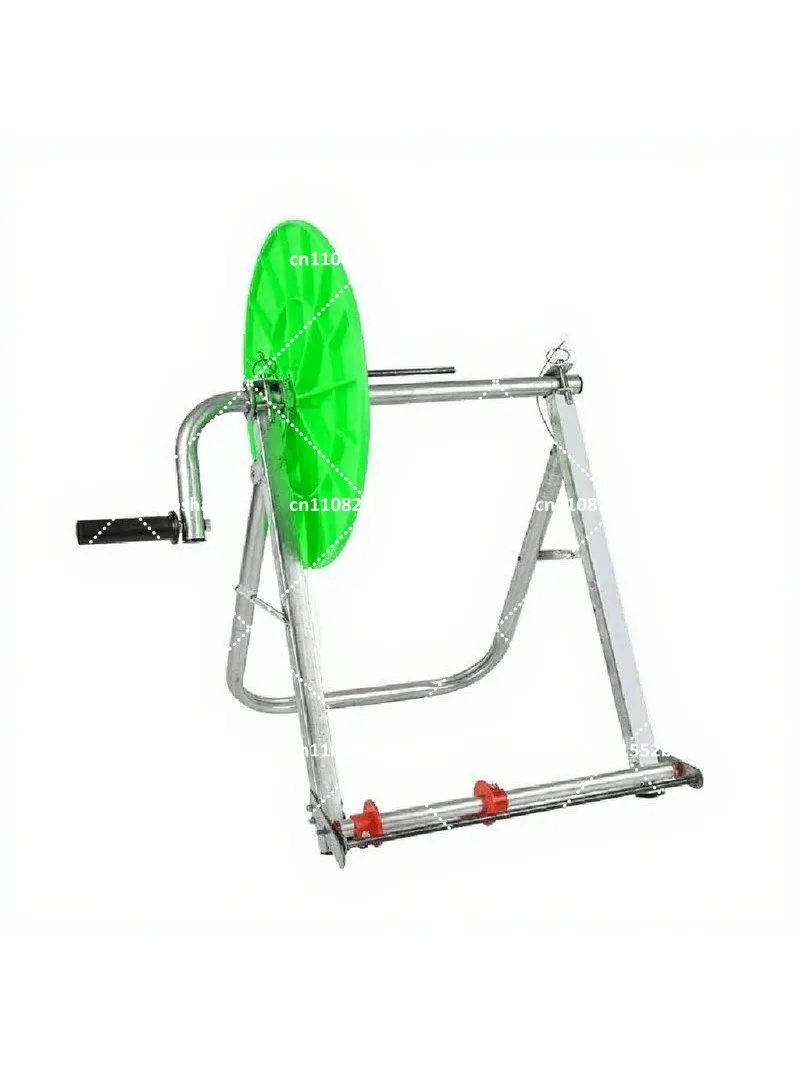 100M Agricultural Water Hose Reel Retractor Irrigation Pipe Rewinding Machine for Farm