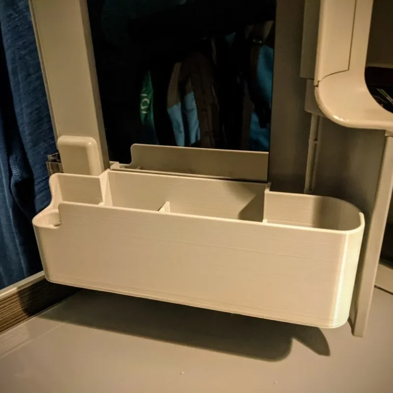 Light Grey Caravan Wardrobe Door Tray For Volkswagen California T6 Caravan Motorhome Replacement Accessories