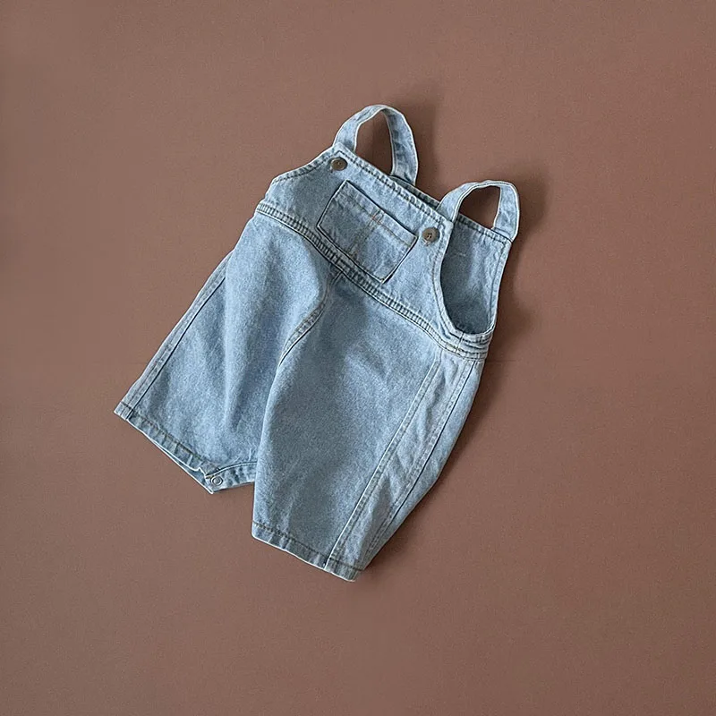 Summer Spring Baby Rompers Baby Overalls Toddler Girls Denim Jumpsuits Denim 0-3Y Baby Clothes