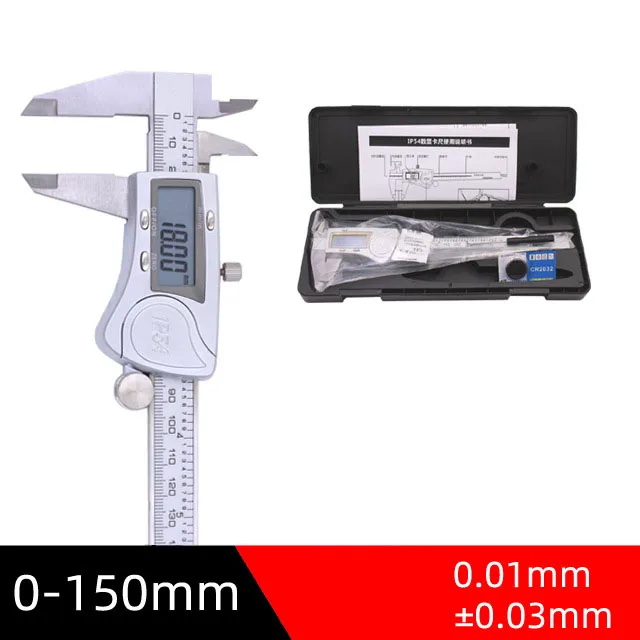 

U50 Digital Waterproof Calibrador IP54 Digital Caliper Stainless Steel Pachometer Measuring Tools Thickness Depth Gauge