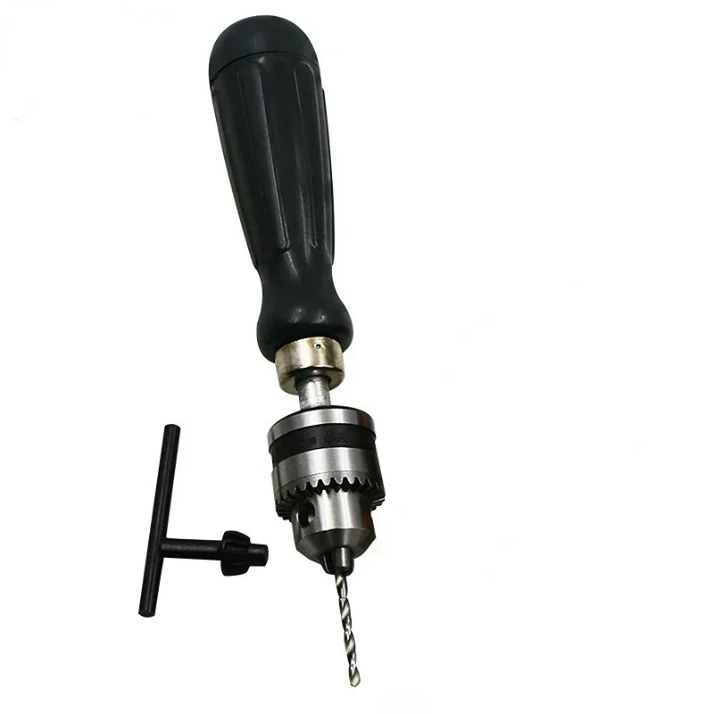 Small New Adjustable Pin Screwdriver Type Hand Drill Vise With Chuck Capacity 0.6-6mm Fit Bit