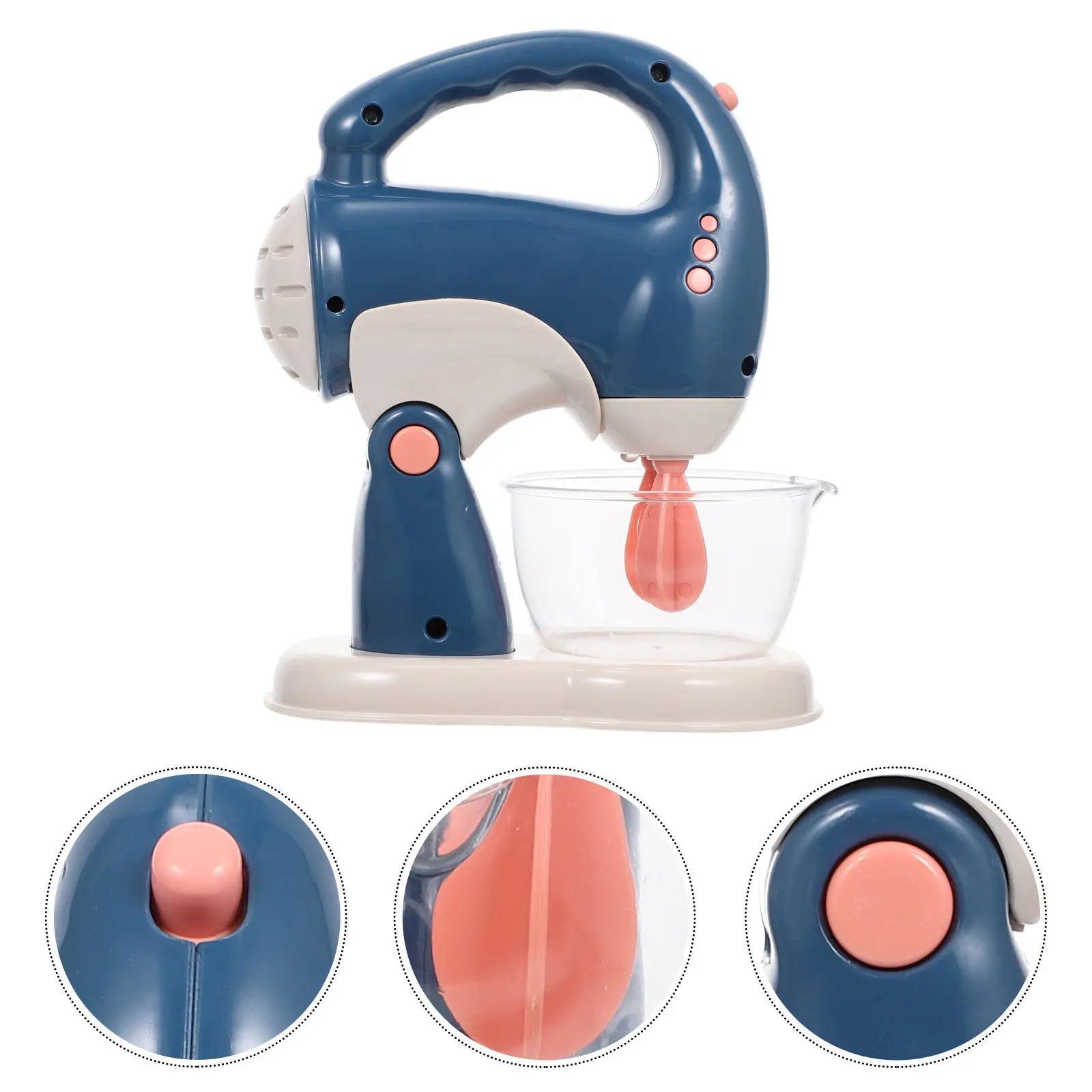 1Pcs Electric Mixer Simulation Mini Home Appliance Kids Playhouse Gift Educational -on Kids Toy Toy