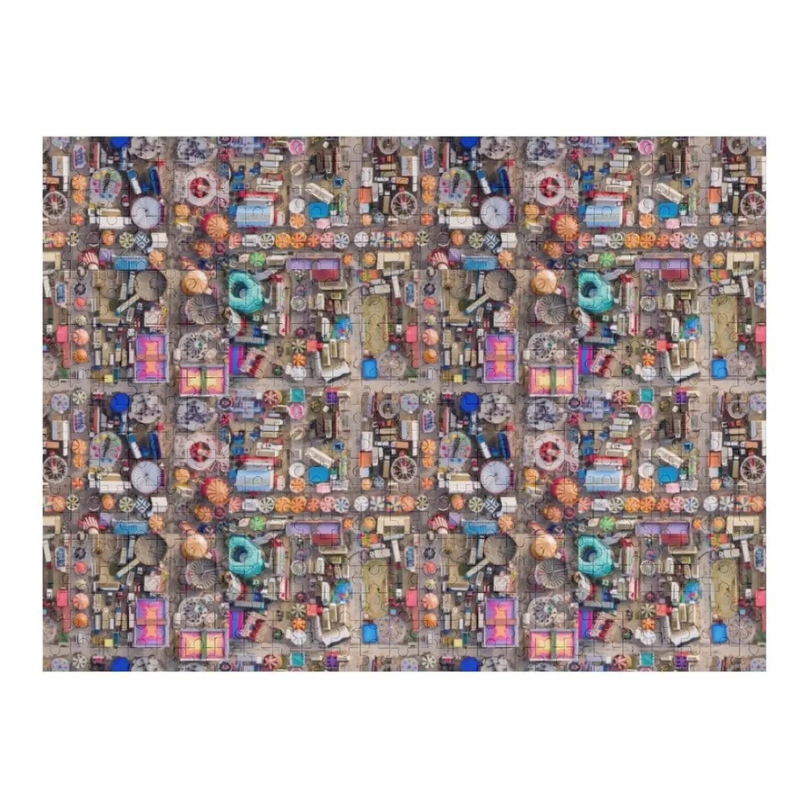 

Hull Fair 2015 Birdseye View Jigsaw Puzzle Wooden Decor Paintings Picture Customized Toys For Kids Custom Wood Puzzle