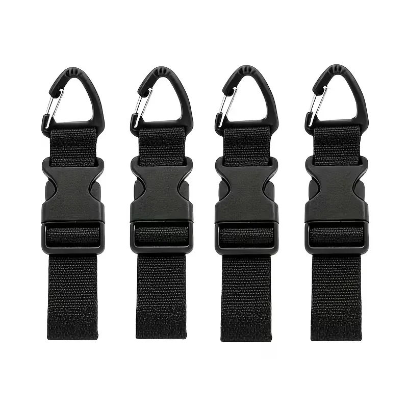 4-Piece Adjustable Garden Soft Straps Heavy-Duty Extension Cord Organizer 2-Pack Reusable Cable Management Ties for Home And Gar