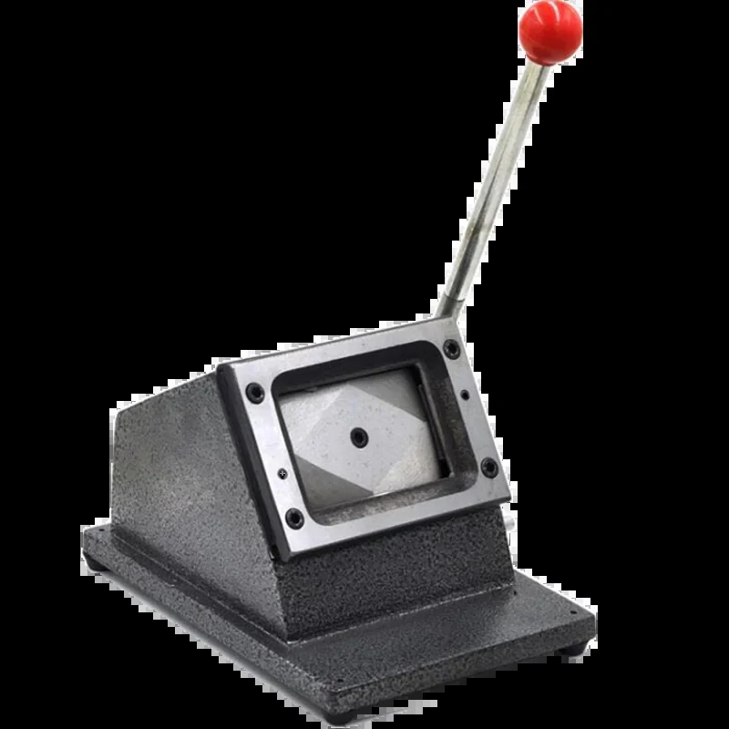 88*63mm R3 Round Corner Trimming Unit Heavy Manual Punching Station