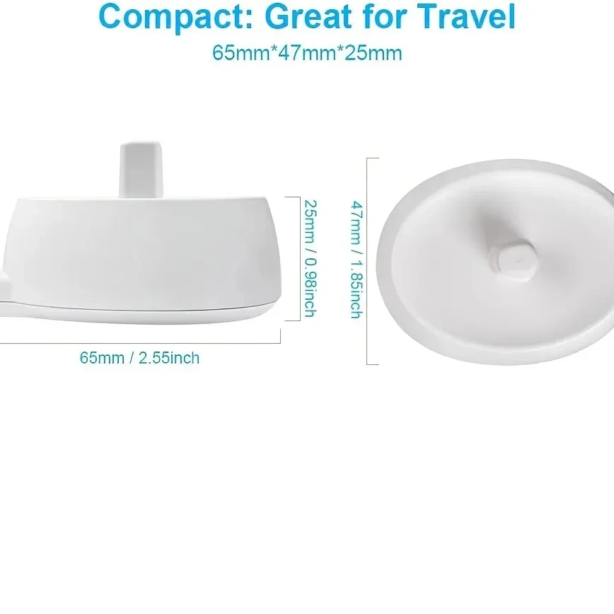 HOMEFISH 1pc Electric Toothbrush Replacement Charger For  More Safety Compatible with Most Oral B Toothbrush