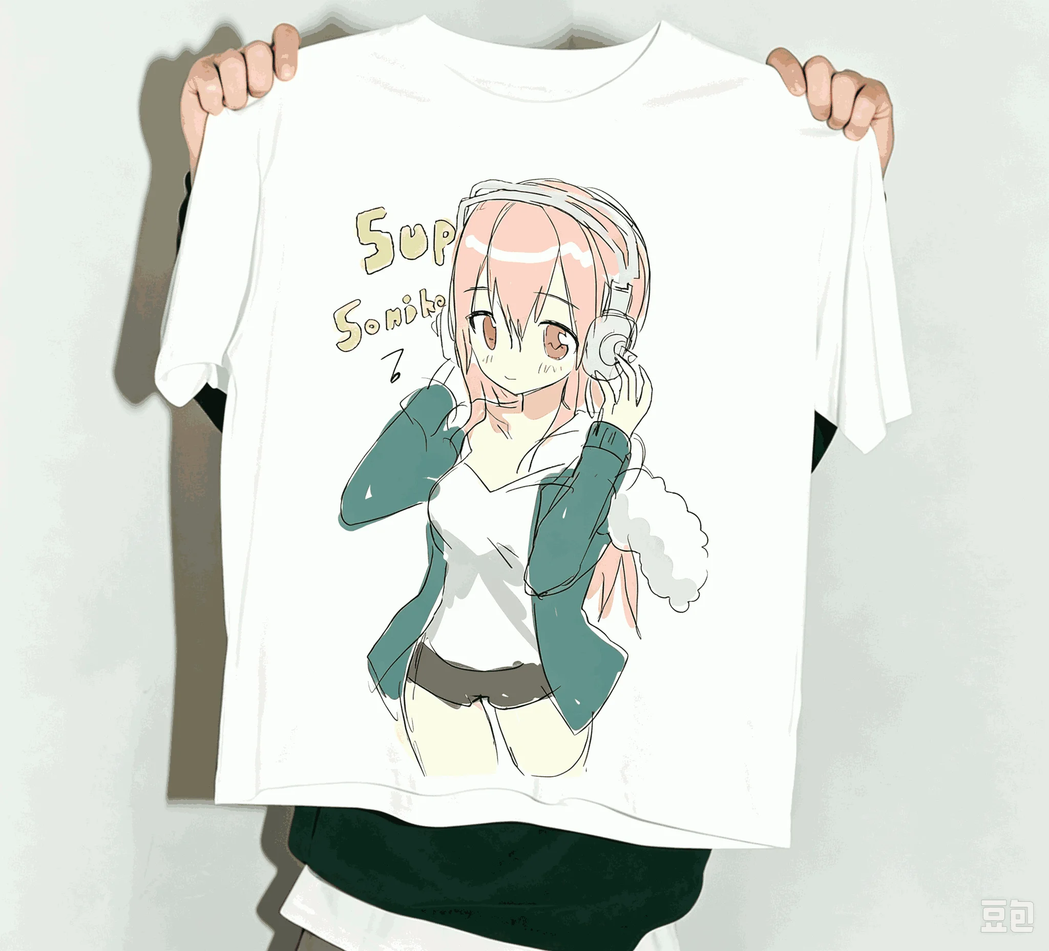 Super Sonico Anime Lover T-shirt Oversized Unisex Fashion Hip Hop Street T Shirt Casual Loose Streetwear Cotton high quality tee