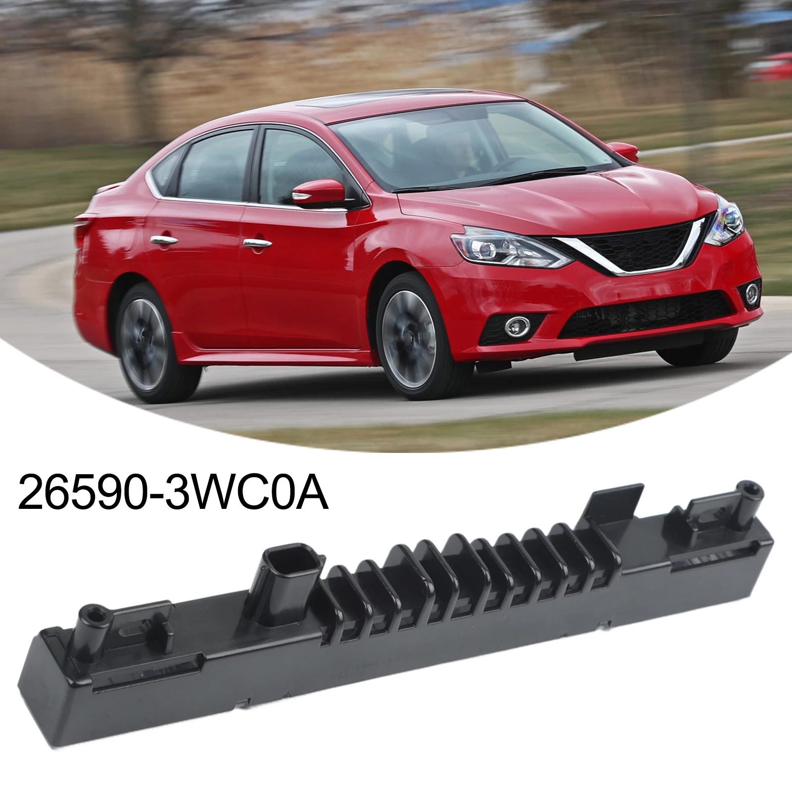 

High Mount Stop Lamp Third Brake Light Car Maintenance Made Of Quality Materials Aftermarket Part OE Reference Fit