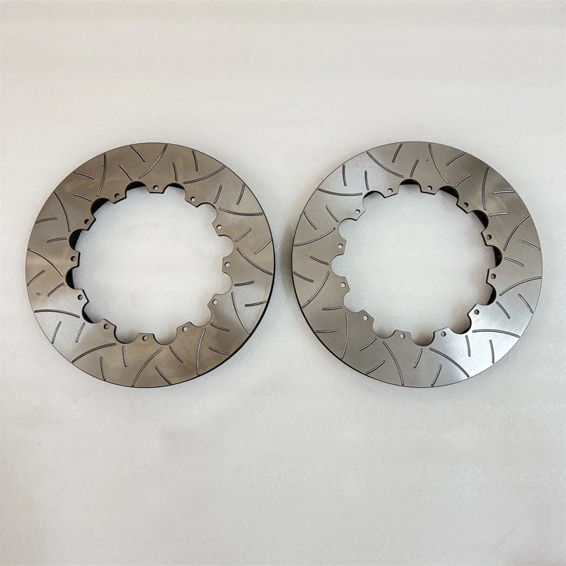 Auto Brake Disc Dragon Slot Iron Disc with 195mm Diameter Hole 12*6.4mm Locating Edge PCD 215.9mm