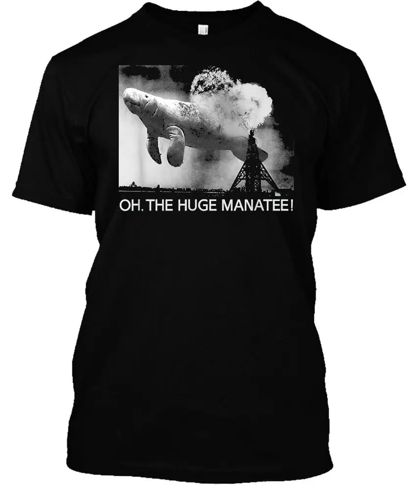 Funny Oh The Huge Manatee Hindenburg Classic Dank Meme T-ShirtAnime Pattern Clothing Y2K Summer