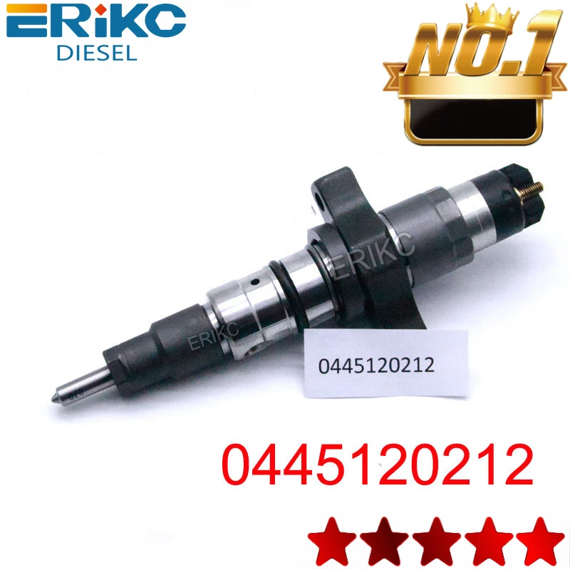 ERIKC 0445 120 212 Auto Accessory Injectors 0445120212 Fuel Pump Dispenser Injectors 0 445 120 212 for Cummins Isb 3.9