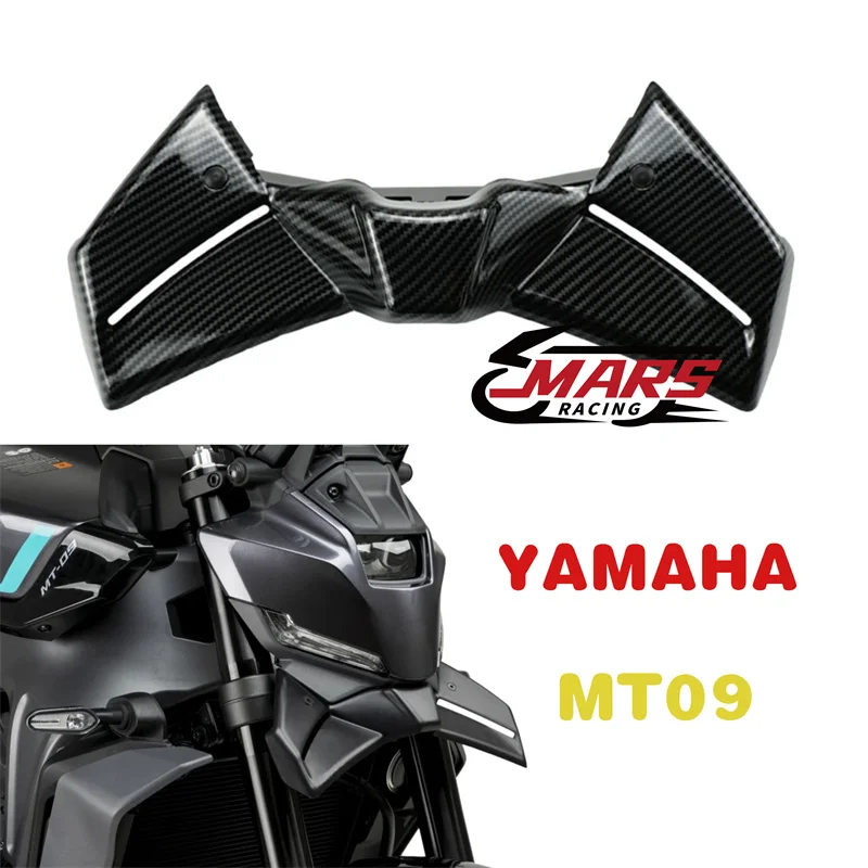 

For YAMAHA MT09 M-09 mt09 2024 2025 Motorcycle Accessories Wing Fairing Front Aerodynamic Spoiler Winglet Dynamic Wing