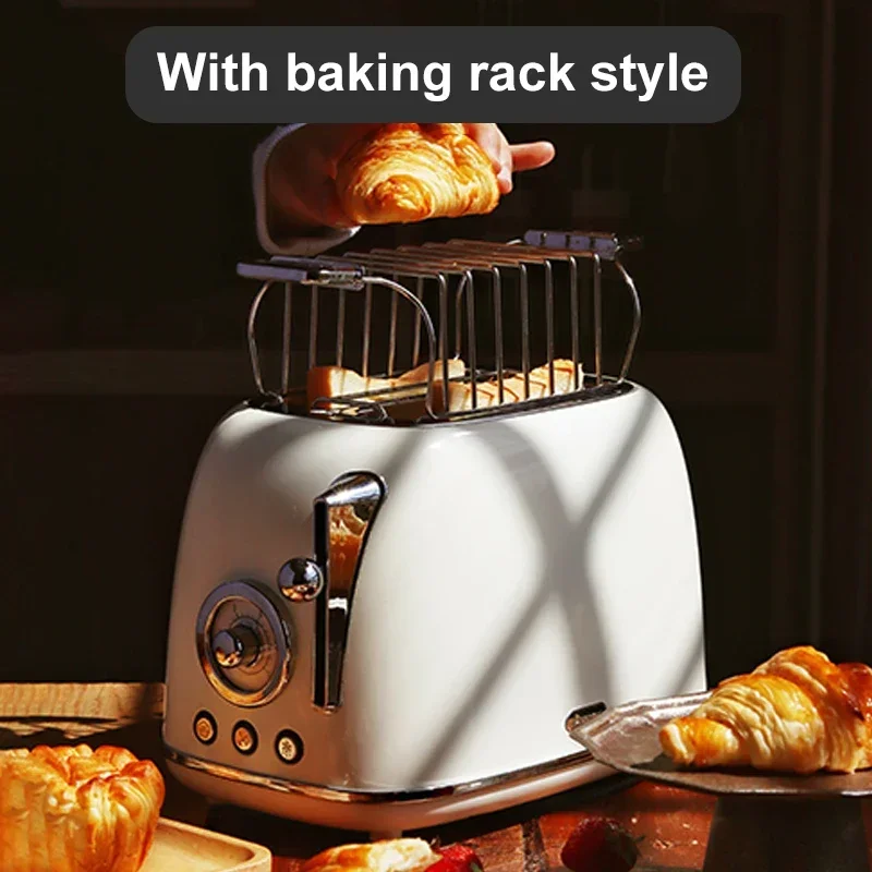 Custom vintage toaster toaster Puker home automatic heating multi-function breakfast maker