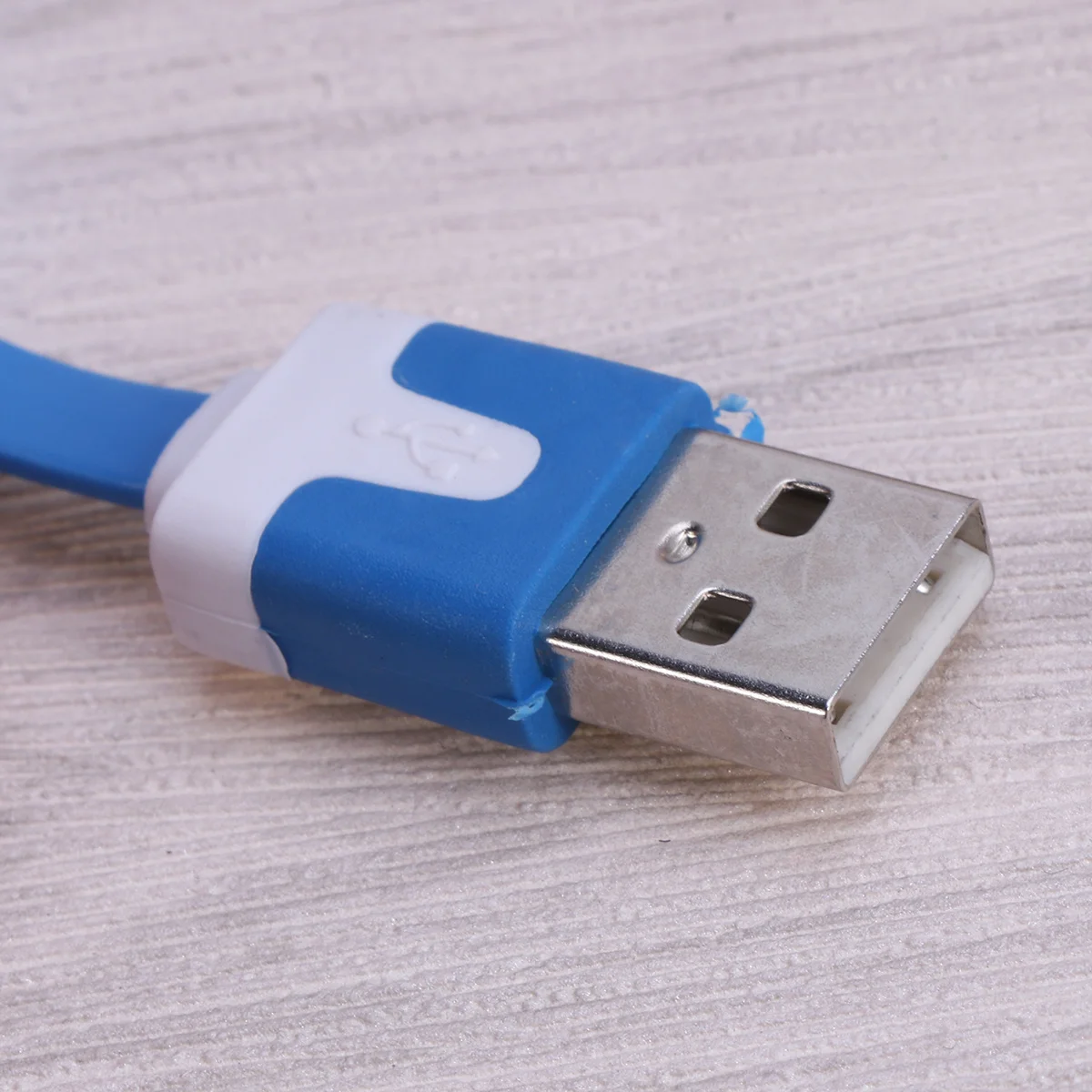 

Colorful Data Cable Durable Flat Tpe Micro Usb Charging Cord Fast Cable For Smartphone Tablet Mp3 Blue