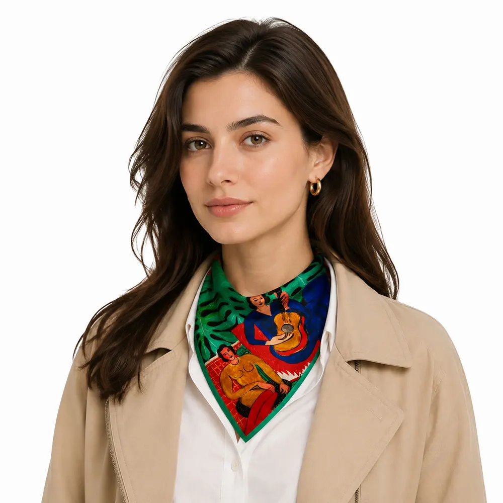 lenco-de-seda-genuina-de-53cm-para-mulheres-estampa-de-folhas-tropicais-bandana-quadrada-para-envolver-a-cabeca-acessorio-para-roupas-de-resort-de-ferias-estilo-moderno-vibrante-e-elegante