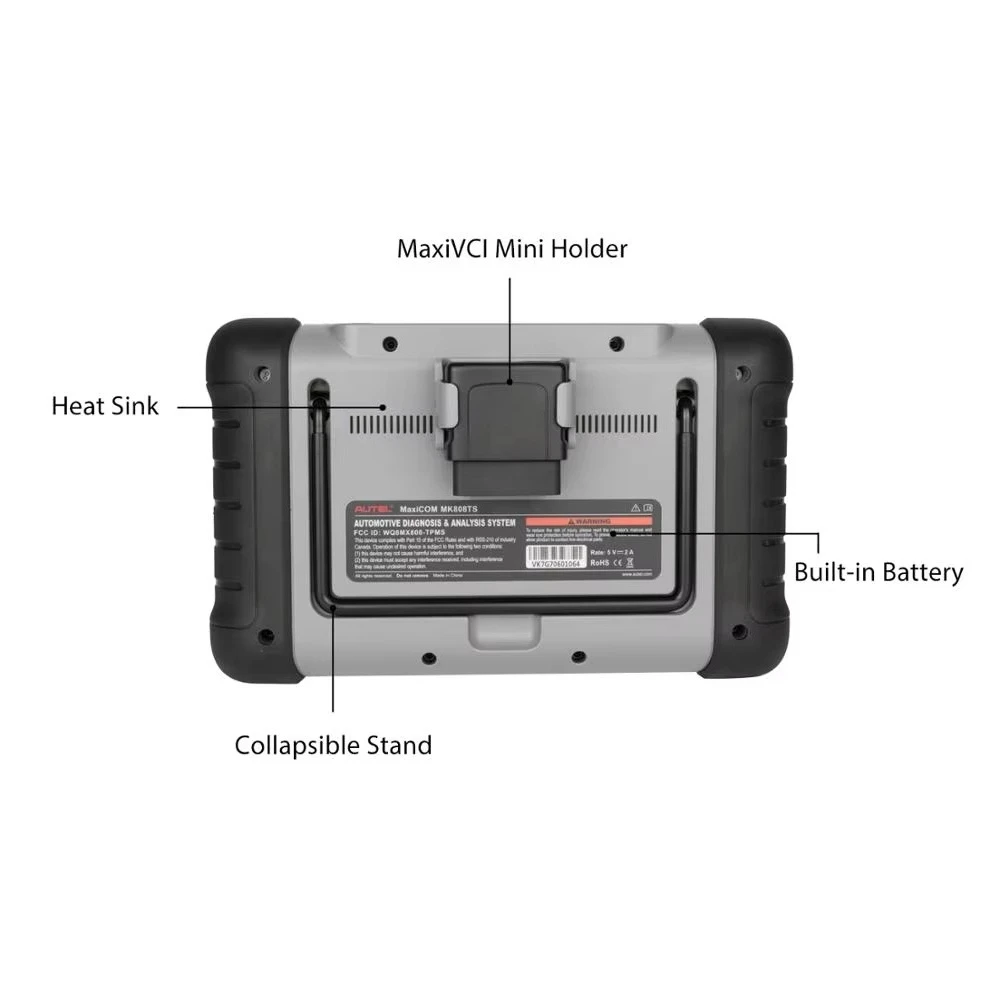 Autel MaxiCOM MK808TS TPMS Diagnostic Tool Update Online Tyre Pressure 'Monitor Sensor Tyre Sensor Function MK 808TS