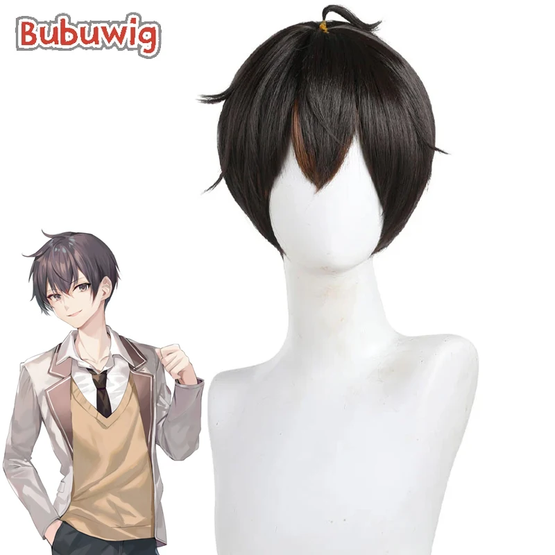 

Bubuwig Synthetic Hair Masachika Kuze Cosplay Wigs Tokidoki Sotto Roshiago De Dereru Tonari No Arya San 35cm Wig Heat Resistant