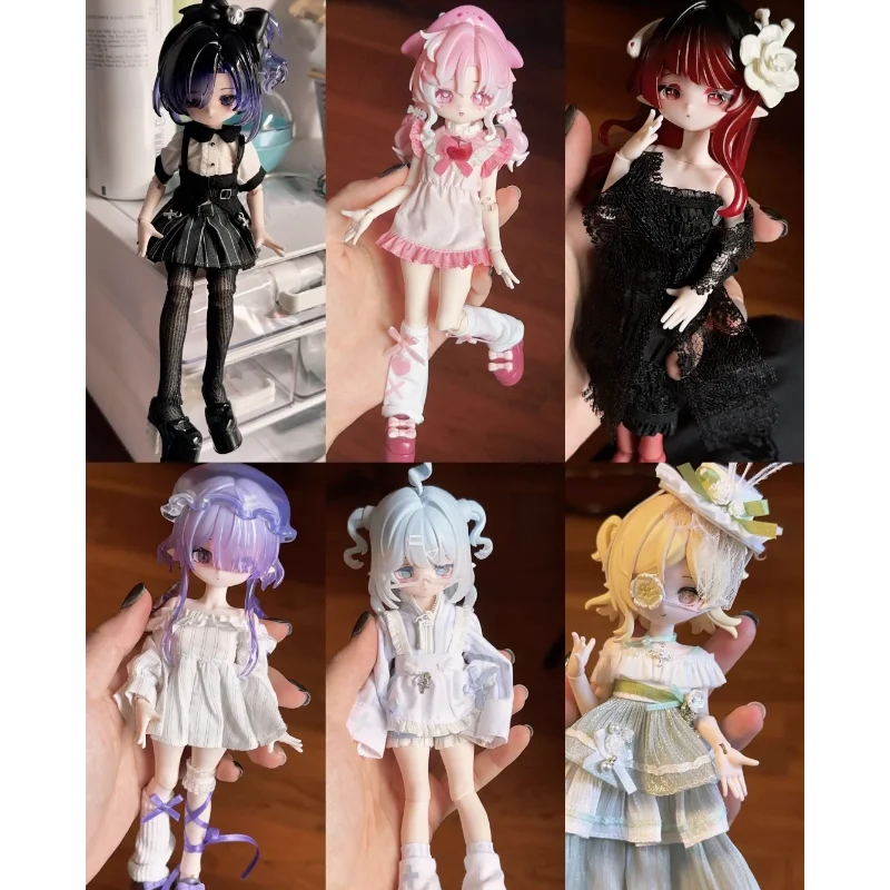 

In Stock Come4free 1/8 Scale Mitian Ocean Gem Articulated Dress-Up Bjd Doll Blind Box Figure Collection Decoration Model Gifts