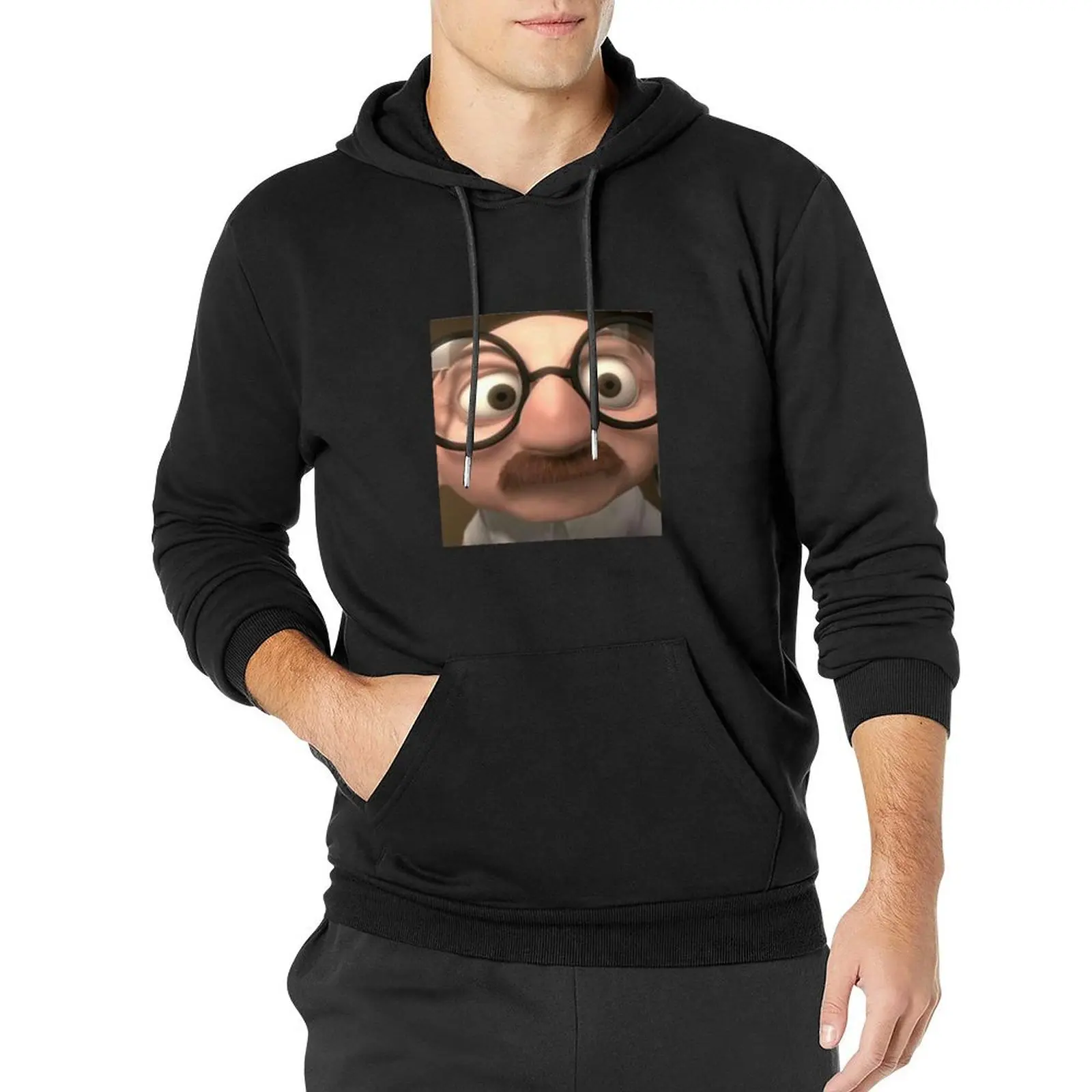 bernie Pullover Hoodie hooded shirt anime clothes men's clothes graphic t shirts men new in hoodies