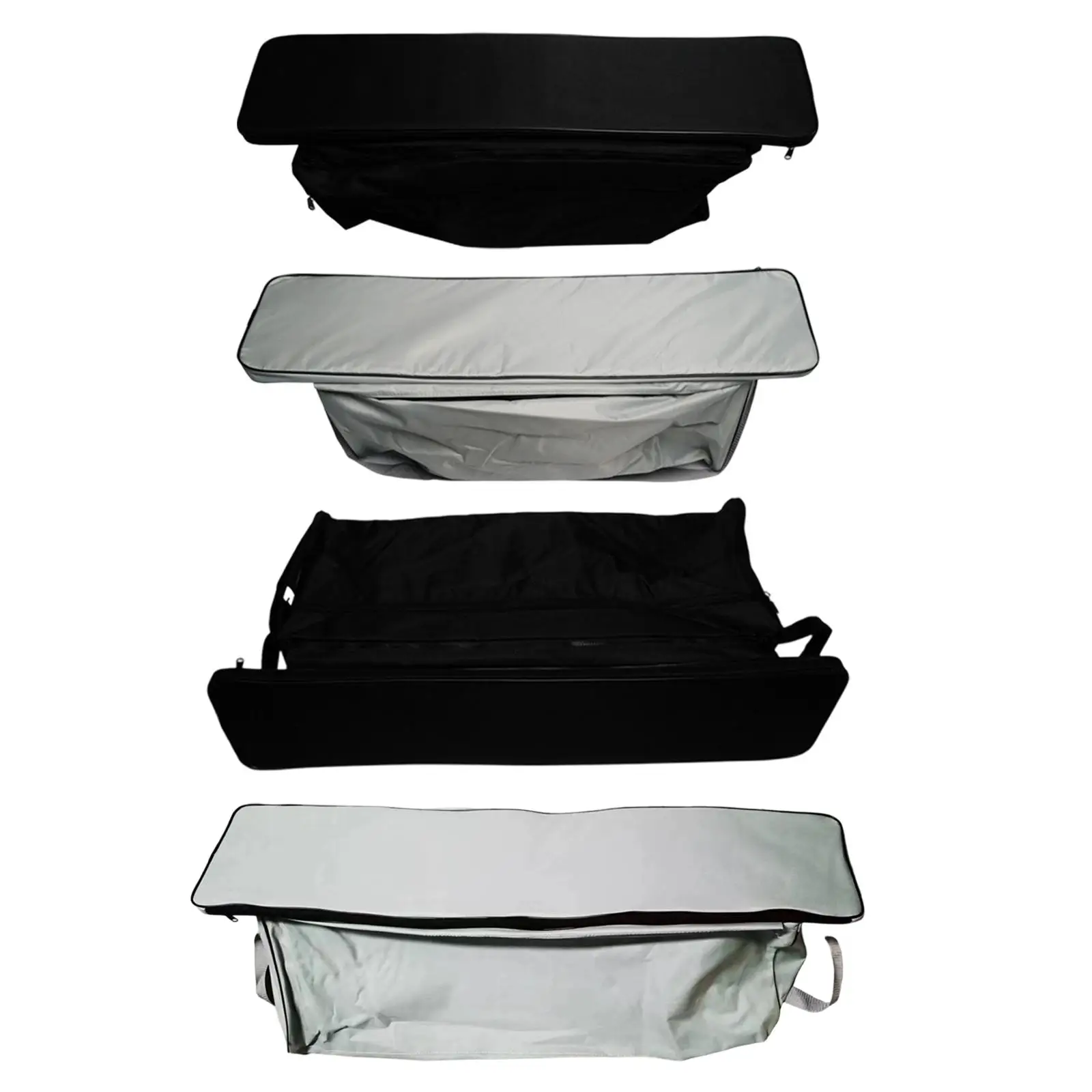 Inflatable Boat Seat Storage Bag, with Cushion, Accessories Portable Durability Convenient Easy to Install under Seats Bag
