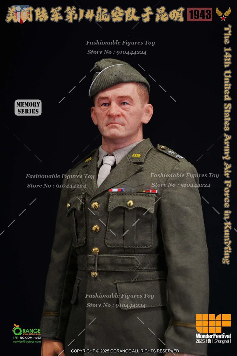 

QORANGE QOTOYS QOM-1053 1/6 Men Soldier US Army 14th Air Force in Kunming 1943 12Inch Action Figure Best Fans Collectible Model