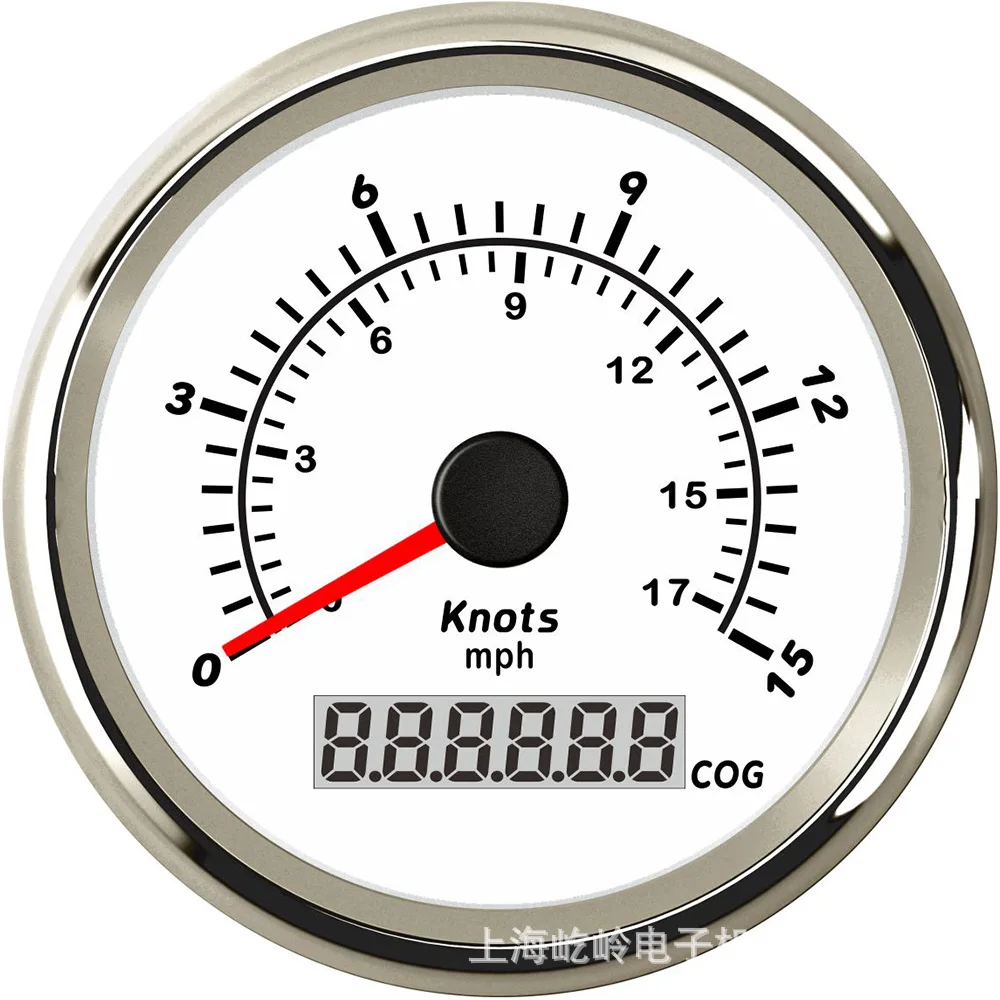 85mm Pointer 15/35/70Knots Speedometer Code Meter Speedometer Ship Passenger Ship Instrument