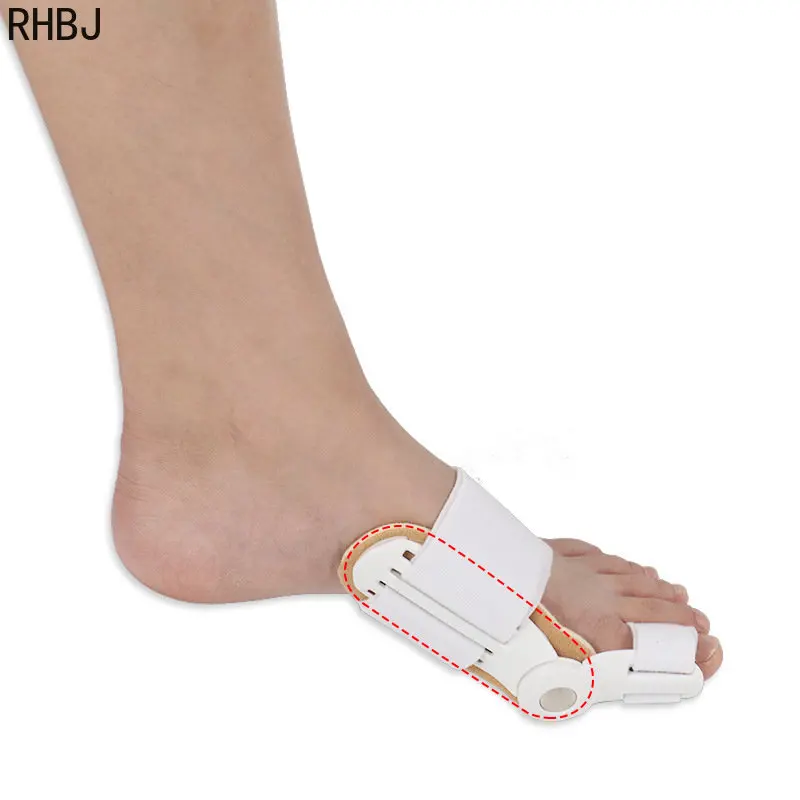 RHBJ 1Pcs Big Bone Toe Bunion Splint Straightener Corrector Foot Care Pain Relief Hallux Valgus Orthopedic Pedicure Tool