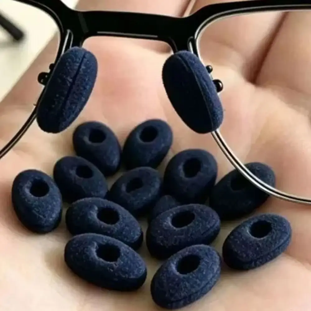 10Pcs Soft Sponge Foam Glasses Nose Pad Covers Anti-Indentation No-Mark Design Nose Guard Protector Pressure Relief