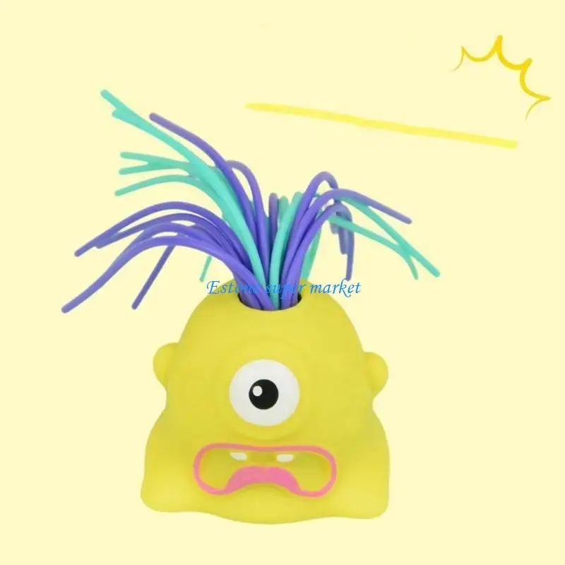 090B لعبة الصراخ سحب الشعر الضغط لعبة مكتب تمثال فوتوستوديو الدعائم القلق Playset للأطفال المصابين بالتوحد