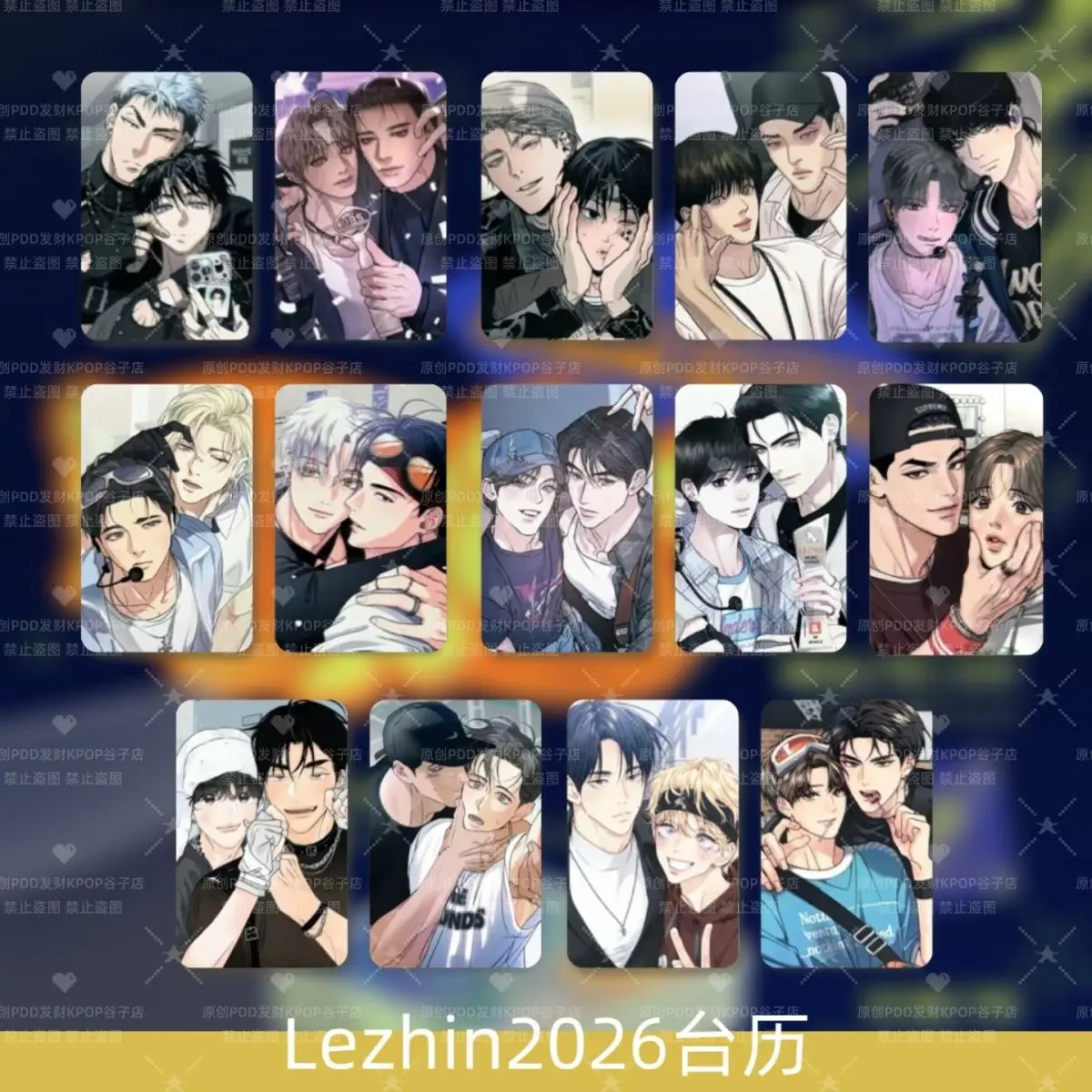 2026-lezhin-anime-small-card-3inch-unsleep-hd-kpop-lomo-photocards-colecao-acessorios-de-decoracao-presente-de-aniversario-para-amigos-brinquedos-cosplay