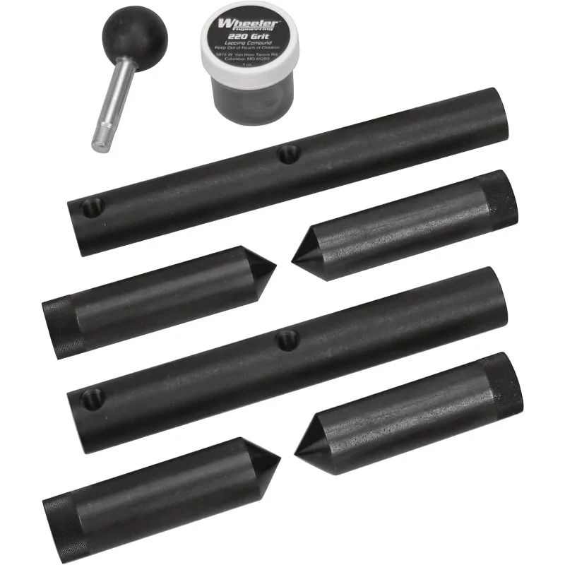 Ring Alignment and Lapping Kit Combo, 1 Inch and 30mm Lapping Bars, Compound for Scope Mounting and Leveling