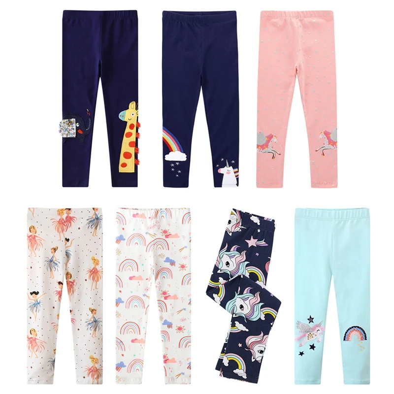 Baby Girls Leggings 2-7 Years Autumn Spring Leggings Pants Full Length Hot Selling Baby Skinny Pencil Pants Cute Girls Pants