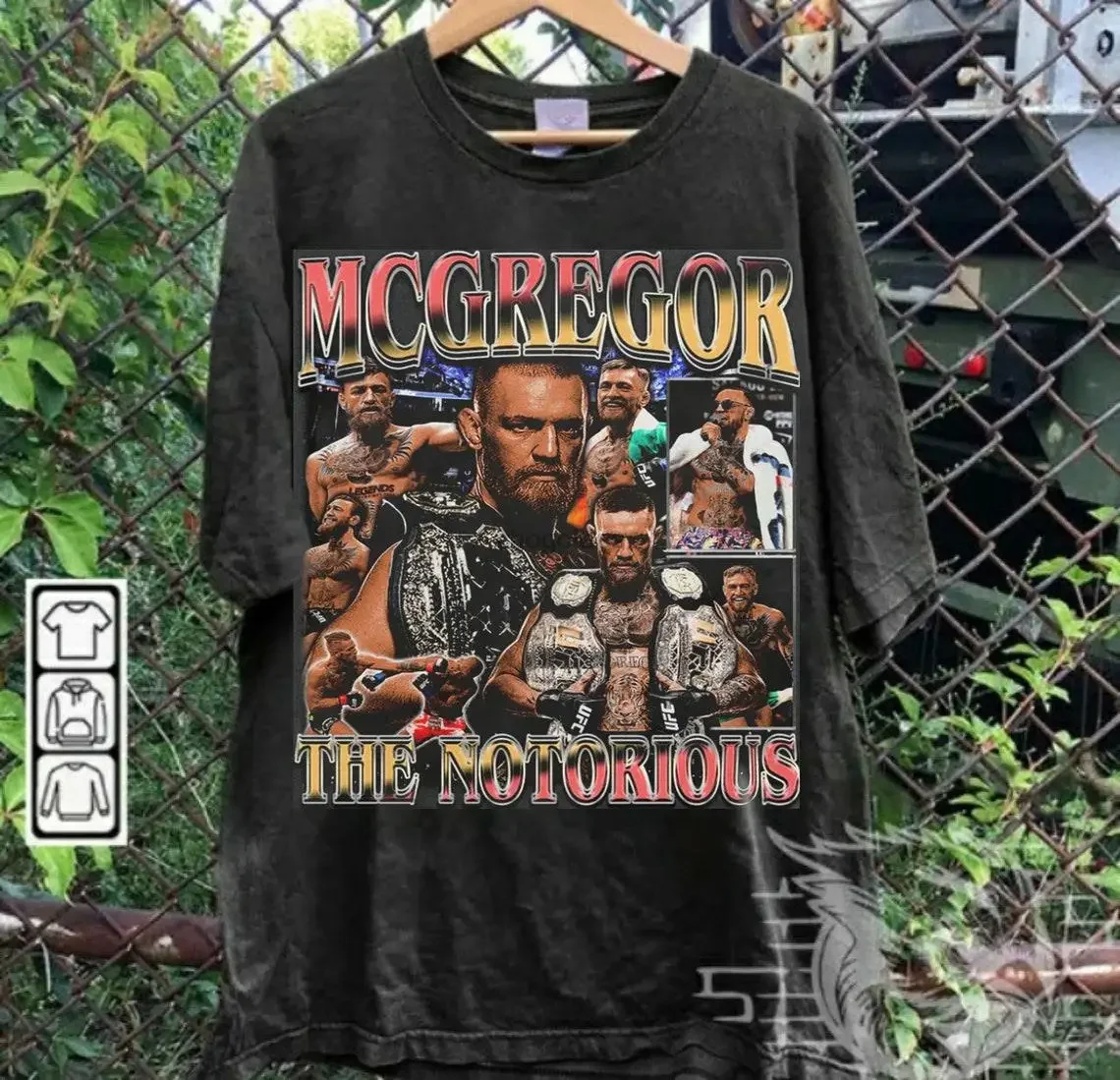 Retro Conor McGregor T-Shirt Conor McGregor Vintage T-Shirt Conor McGregor Gift For Women and Man Unisex 90s T-Shirt