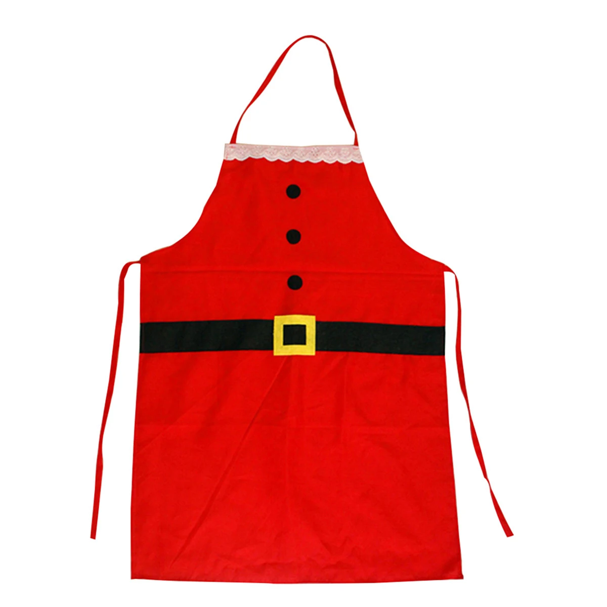 

2pcs Kids Christmas Aprons Lightweight Practical Easy Wash Holiday Design Childrens Baking Cooking Crafting Party Santa