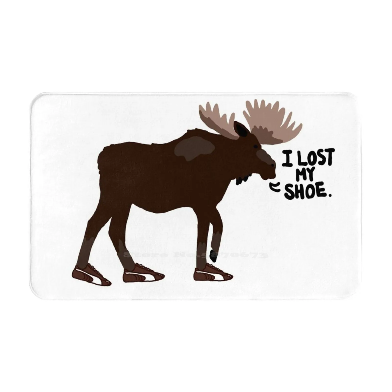 Sam Winchester-сверхнатуральный-«Я потерял свою обувь», мягкая подушка, автомобильный коврик для дома, дверной коврик, супероптовая продажа, ТВ-сериал с лосями и