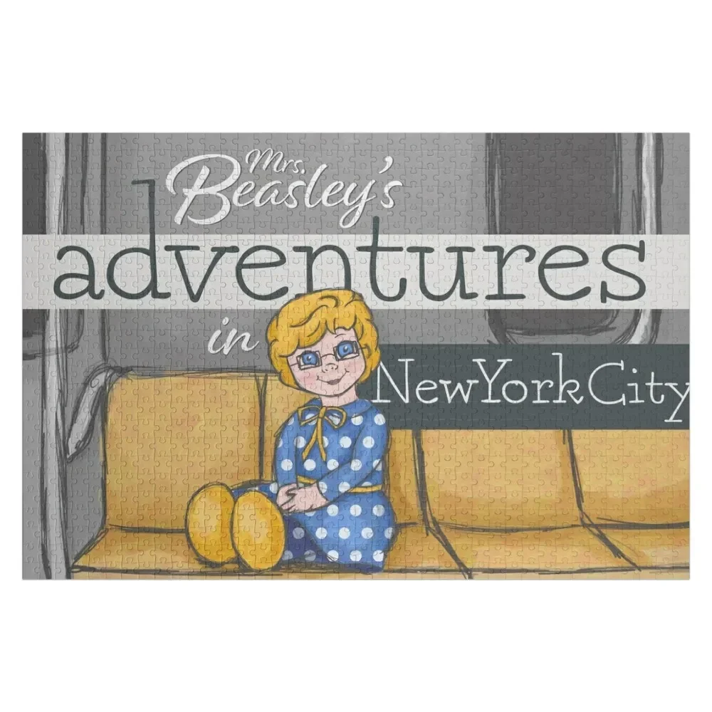 

Mrs. Beasley's Adventures Jigsaw Puzzle Wooden Animal Customizable Child Gift Customizable Gift Customs With Photo Puzzle