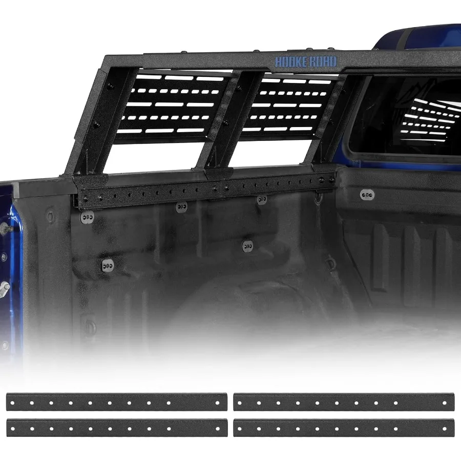 Kit de soportes de montaje auxiliares para cama de recogida MideSize, solo Compatible con estante de cama para Chevy Colorado GMC Canyon 4 20152022