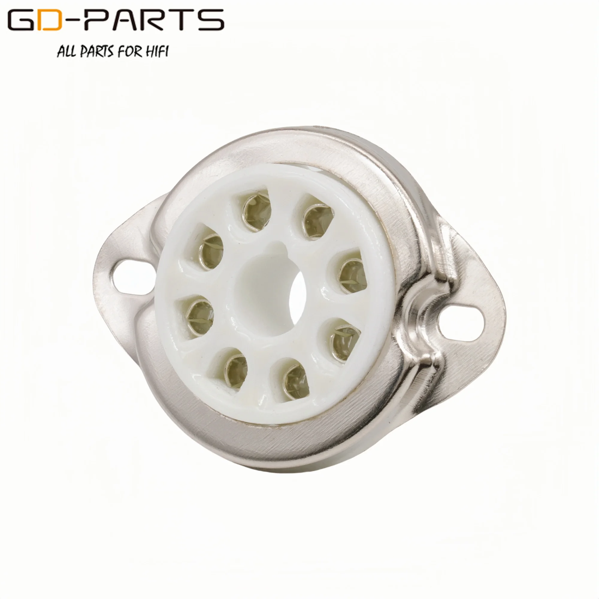 8-контактный K8A восьмеричная керамическая трубка, цоколь клапана для EL34 KT88 6V6 6SL7 5AR4 6L6, винтажный аудиоусилитель, крепление на шасси «сделай сам»