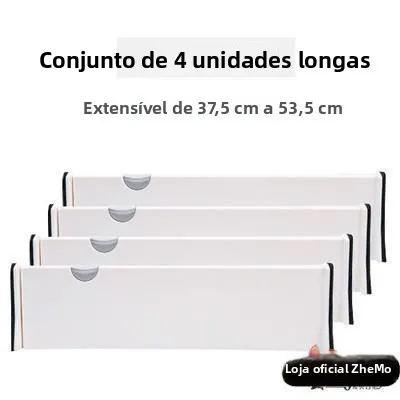 拡張可能なプラスチック製冷蔵庫冷凍庫オーガナイザー仕切り収納ボックスデスクトップキャビネット引き出し下着仕分け板