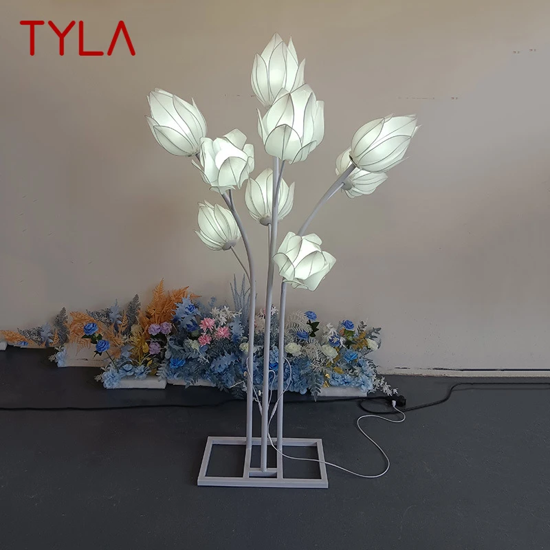 TYLA Modern Yulan Flower Wedding Roadlight LED Light for Party Stage Road Festive Atmosphere Background Decoration