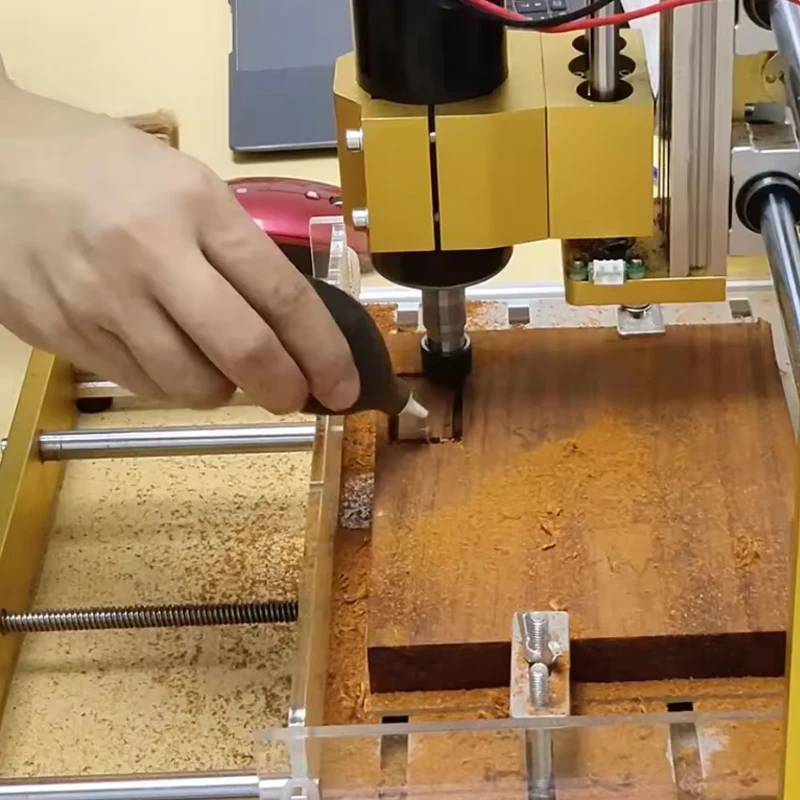CNC Z-Achsen-Kit, Zubehör für Drei-Achsen-Graviermaschine, Spindelbohrungsklemme 52 mm, Z-Achsen-Modul, Schiebetischhalterung, CNC3018 – Detail 7