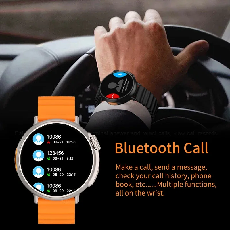 LIGE صندوق أعمى ساعة ذكية 1 قطعة ساعة واحدة للنساء بلوتوث دعوة مراقبة الصحة درجة حرارة الجسم الساعات الرياضية Smartwatch