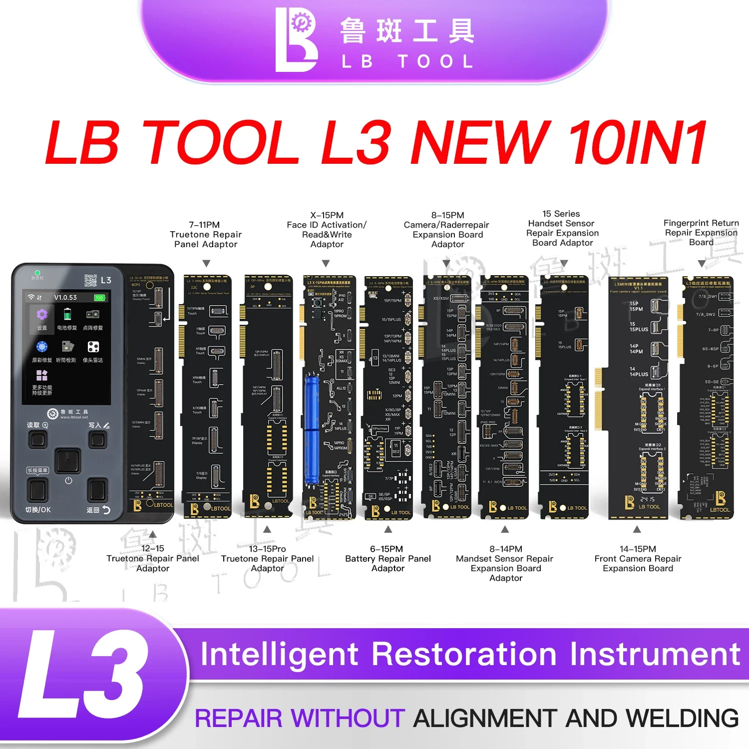 LB TOOL L3 Smart Programmer: A Comprehensive Review for iPhone Repair Enthusiasts