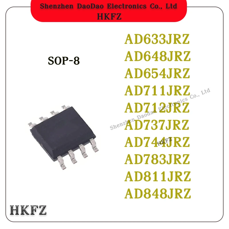 

Quality Brand New AD633JRZ AD648JRZ AD654JRZ AD711JRZ AD712JRZ AD737JRZ AD744JRZ AD783JRZ AD811JRZ AD848JRZ IC MCU Chip SOP-8