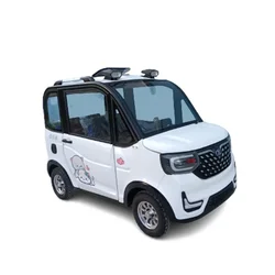 Factory customization cheap price Enclosed small electric car 2 doors 4 wheel with handle bar