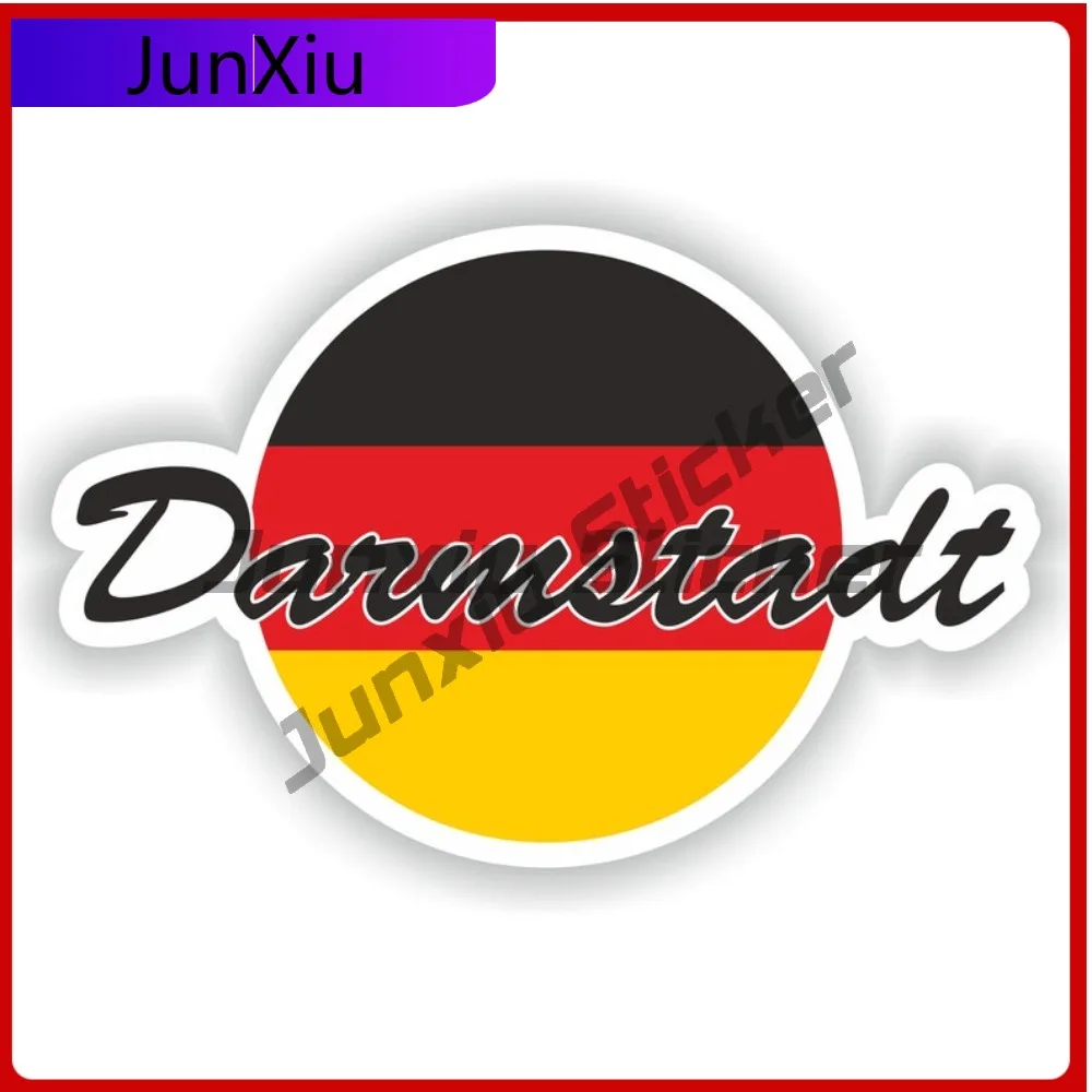 

Darmstadt Germany Cool Window Waterproof Decal Vinyl Decal Resistant Anime With City Cool Graphic Waterproof Anti Wall Car
