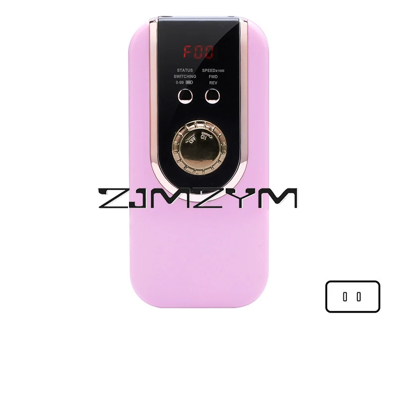 Taladro eléctrico recargable para manicura, pulidor de Gel con brocas, 30000RPM