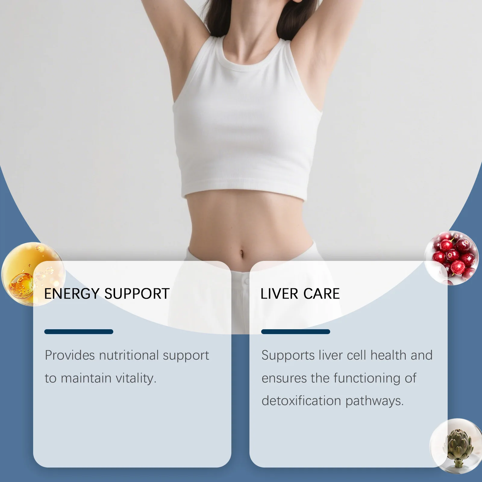 DOCTEAT Liver Health Drops Detox Promote Intestinal Digeste Maintain Blood Sugar Balance Burn Fat Boost Immunity Body Care Drops view 5