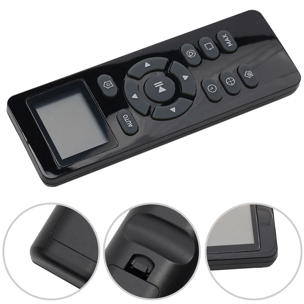 Color Black Remote Control Quick Replacement Remote For Vacuum Robotic Cleaner Remote Ergonomic Buttons High-Quality Materials